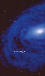Rotationskurve einer Spiralgalaxie