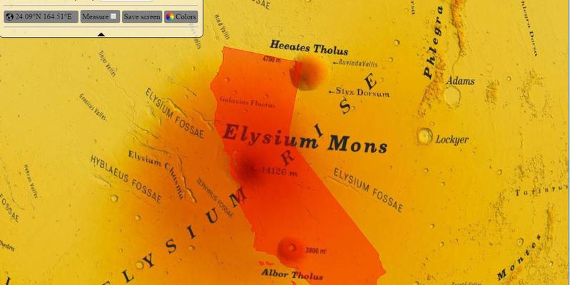 Thumbnail for  Country Movers – Visualizing Spatial Scales in Planetary and Earth Sciences