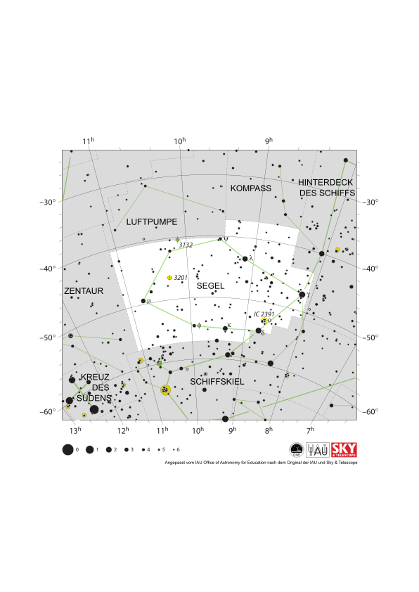 Das Segel scheint das Segel eines großen Segelschiffes zu bilden, während der Schiffskiel und das Hinterdeck des Schiffs den Rest des Schiffes bilden