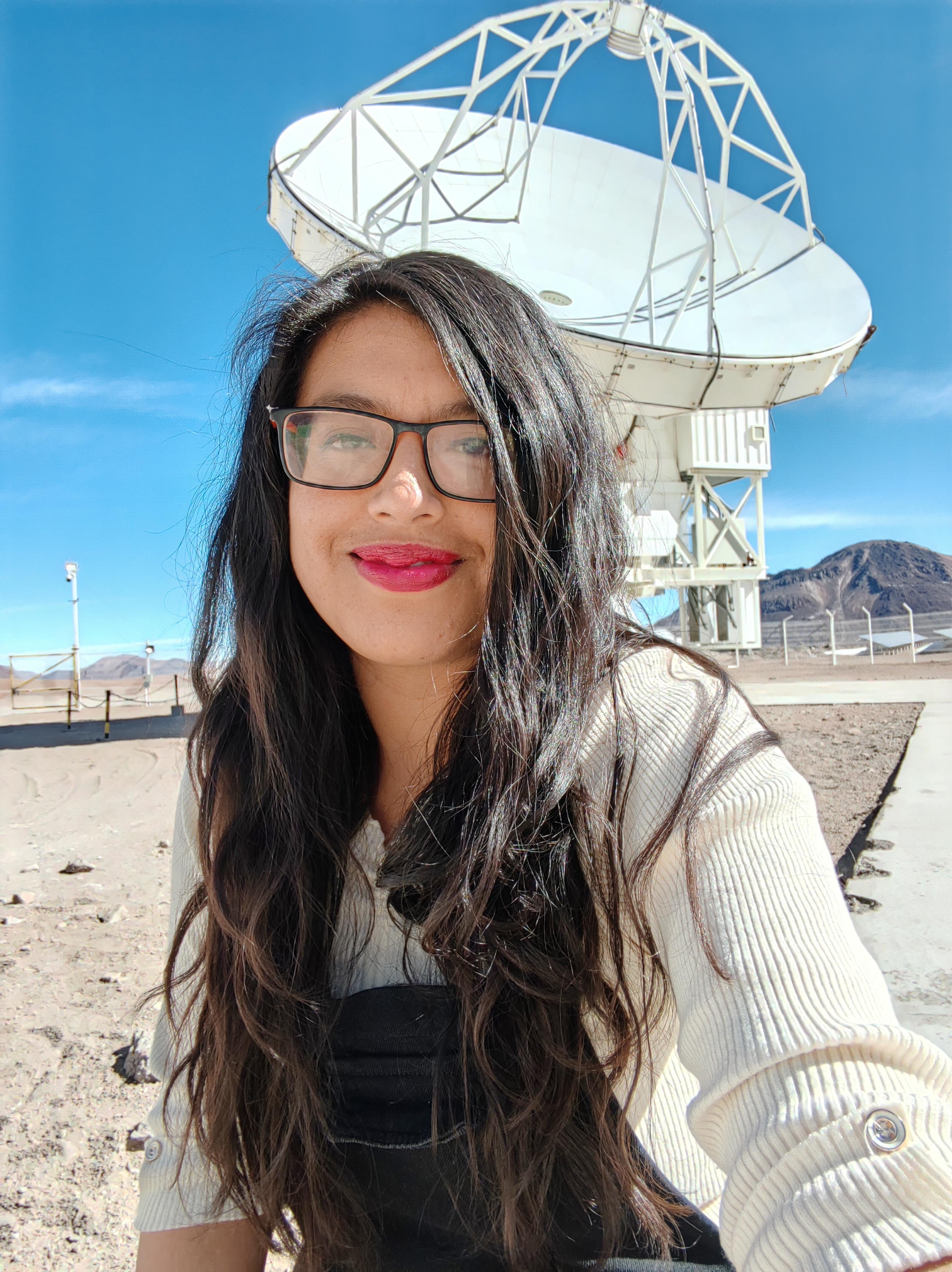 Daysi Quinatoa Bringing astronomy education to Ecuadorian public schools with classroom visits.