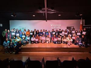 A group of people who participated in the 5th Chilean Astronomy Education Conference