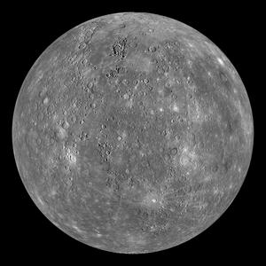 Il pianeta Mercurio coperto da svariati crateri