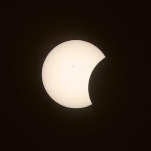 Solar eclipse at 30%