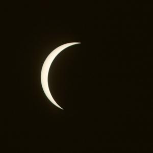 Solar eclipse at 90%