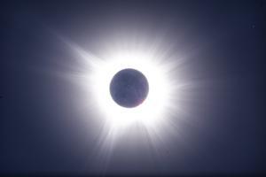 Moon covering the Sun