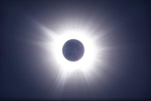Moon covering the Sun