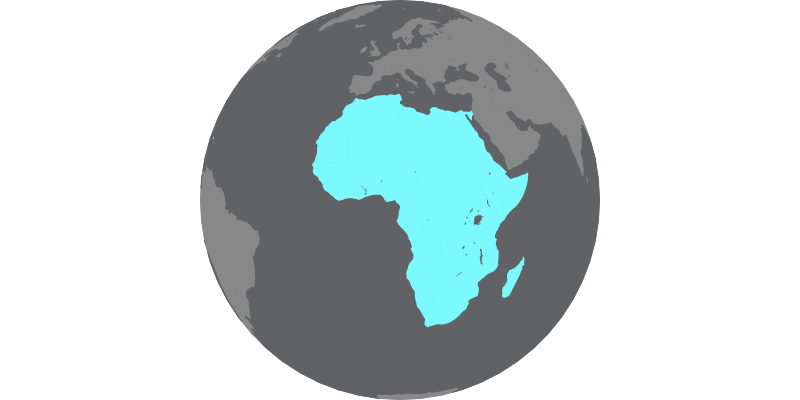 Map of  Africa